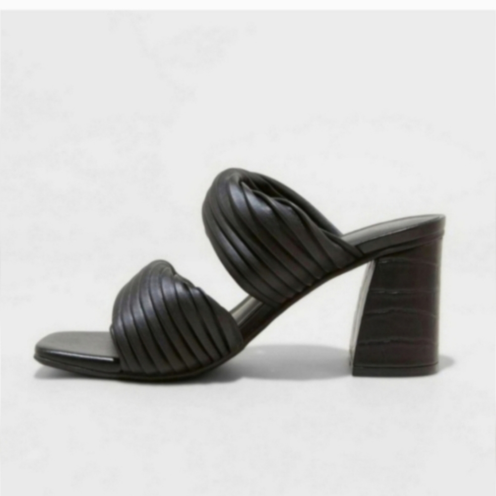 A New Day Jessa Block Heels Black - Picture 2 of 9